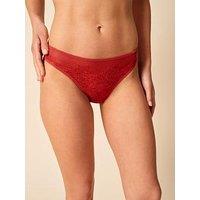 Gossard Glossies Lace Brief - Paprika