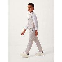 Monsoon Boys George Stone 4 Piece Suit - Beige