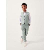 Monsoon Boys Freddie 4 Piece Suit - Light Green