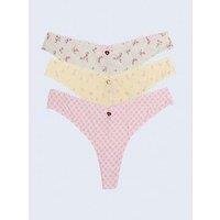Boux Avenue Pack Of Freya Cheeky Brazilian Briefs - Multi