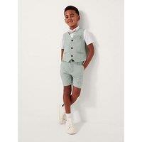 Monsoon Boys Finn 4 Piece Smart Short Set - Light Green