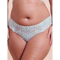 Curvy Kate Curvy Kate Lovelace Brazilian Brief - Pale Mint