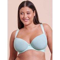 Curvy Kate Smoothie Spacer Moulded T-Shirt Plunge Bra (Second Sizes) - Pale Mint