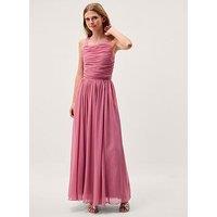 Monsoon Girls Ellay Chiffon Knot Prom Dress - Pink