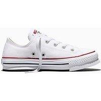 Converse Junior Chuck Taylor All Star Eva Lift Ox Trainers - White