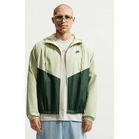 Nike Mens Windrunner Lined Lightweight Jacket - Green