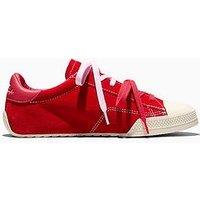 Converse Womens Chuck Taylor Lo Trainers - Red