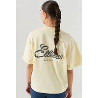 Ellesse Womens Deliziosi T-Shirt - Light Yellow