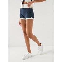 Ellesse Womens Centola Shorts - Off White/Dark Blue