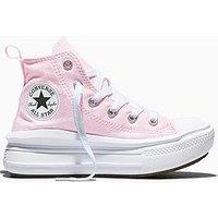 Converse Kids Chuck Taylor All Star Move Trainers - Pink