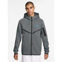 Nike Men'S Tech Fleece Windrunner Full-Zip Hooded Jacket - Grey