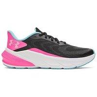 Under Armour Junior Girls Running Turbulence Trainers - Black