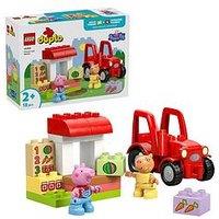 Lego Duplo Peppa Pig Tractor And Market Toddler Toy 10468