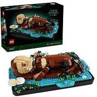 Lego Ideas Floating Sea Otters Building Set For Adults 21366