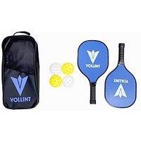 Vollint 2 Player Pickleball Set (2 Bats + 4 Balls In Pack)