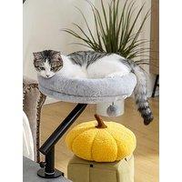 Pawhut Cat Bed For Desk, 360&Deg; Rotatable Adjustable Cat Nest Hammock