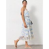 Fatface June Bloom Midi Skirt - Ivory