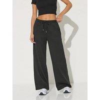 Pixiegirl Petite Thin Waistband Wide Leg Jogger