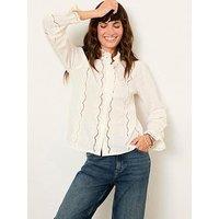 Fatface Pia Blouse - Ivory