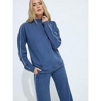 Long Tall Sally Tall High Neck Pipe Sweat