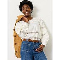 Fatface Honey Blouse - Ivory