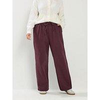 Yours Curve Pull On Wide Leg Jean