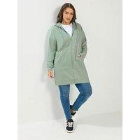 Yours Curve Longline Hoodie