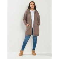 Yours Curve Longline Hoodie