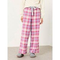 Fatface Lola Heart Pyjama Bottom - Pink
