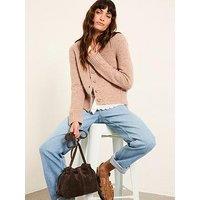 Fatface Florrie Fleck Cardigan - Beige