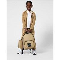 Boss Boys Logo Zip Through Hoodie - Beige