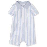 Boss Newborn Baby Boys Romper - Light Blue