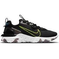 Nike Mens React Vision Trainers - Black
