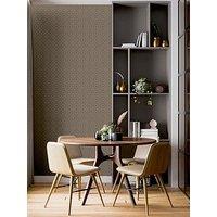 Arthouse Symmetrical Chic Stone And Gold Wallpaper