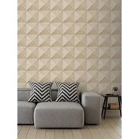 Design Id Did Weaved Cube Beige Wallpaper