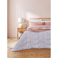 Night Lark Seasonal Vintage Stripes Coverless Duvet Set 6 Tog Includes Pillowcases