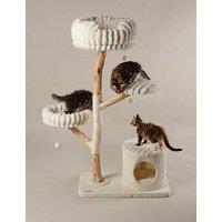 Scruffs Pyrenees Cat Scratching Tree - Cream