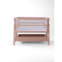 Tutti Bambini Cozee Zen Bedside Crib - Blush
