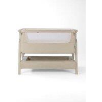 Tutti Bambini Cozee Air 2 Bedside Crib - Soft Walnut/Cocoa