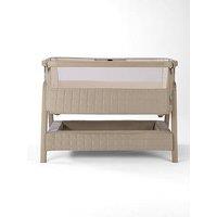 Tutti Bambini Cozee Sense Bedside Crib - Soft Walnut/Cocoa