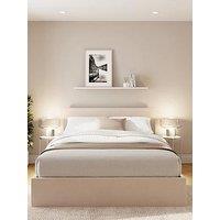 Gfw Odessa Velvet End Lift Up Storage Ottoman With Mattress Options (Buy & Save!) - Bedframe + Standard Mattress
