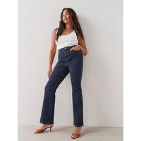 The Very Collection Curve Kickflare Jeans - Indigo Denim