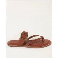Fatface Strappy Boho Sandal - Tan Brown