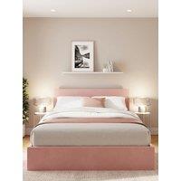 Gfw Odessa Velvet End Lift Up Storage Ottoman Bed With Mattress Options (Buy & Save!) - Bed Frame Only