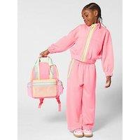Billieblush Girls Zip Up Sweat Top - Bright Pink