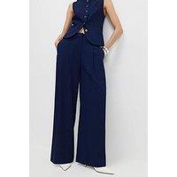 River Island Core Epp Wide Leg Trouser - Blue