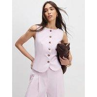 River Island Tailored Waistcoat - Pink