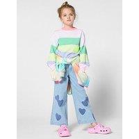 Billieblush Girls Stripe Jumper - Multi