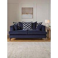The Very Collection Mayfair 3 Seater Fabric Sofa + Snuggle Chair