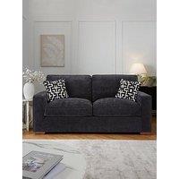 The Very Collection Monaco 3 Seater Fabric Sofa + Chair